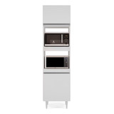 Paneleiro Torre Quente Para Cozinha 02 Portas Ruth Branco 56 Cm D rossi