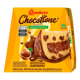 Panettone Chocolate Avelã Bauducco Caixa 450g Bauducco