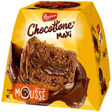 Panettone Chocolate Recheio Mousse Cobertura Chocolate Bauducco Chocottone Maxi Caixa 500g