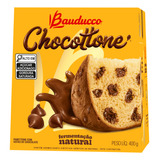 Panettone Com Gotas De Chocolate Bauducco Chocottone Caixa 400g