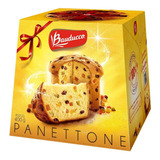 Panettone Frutas Cristalizadas E Uvas passas Bauducco 400g