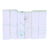 Paninho De Boca Kit 6 Un Bebe Infantil Algodao 30x30 Cm