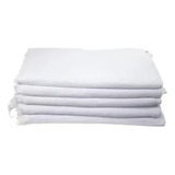 Pano Branco Formato Saco Alvejado 40x60cm 1u Kit 5
