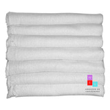 Pano De Chão Atacado Limpeza Saco Alvejado Branco Kit 15 Und