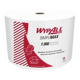 Pano De Limpeza Wypall X50 Rolo Jumbo Liso 1000 Panos 30 1x