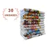 Pano De Prato Estampado Bainha Atacado Kit C 30 Peças Grande