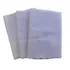 Pano De Prato Minimalista Moderno Premium Kit 10 Unidades Cor Branco Bordado Inglês