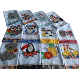 Pano De Prato Patchwork 20 Unid 85 00 2 Kits Frete Gratis
