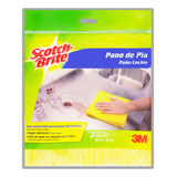 Pano Para Limpeza Scotch brite 3m Pano Para Pia Amarelo 2 Unidades