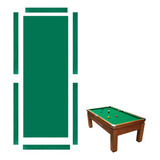 Pano Para Mesa De Bilhar De Até 2 30x1 30   Pedra E Tabelas