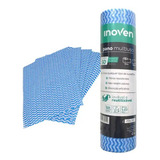 Pano Tipo Perfex Multiuso Inoven Pct 50 Unid Rolo 28cmx50m
