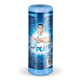 Pano Tipo Perfex Multiuso Pct 50 Unid Mr plus Rolo 30cmx25m