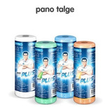 Pano Tipo Perfex Multiuso Pct 50 Unid Mr plus Rolo 30cmx25m