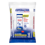 Pano Umedecido Álcool 70 Coperalcool Bacfree Pacote C 15un