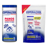 Pano Umedecido Álcool 70 inmp Refil Kit 10