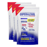 Pano Umedecido Álcool 70 inmp Refil Kit 3