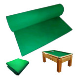 Pano Verde Mesa Sinuca Snooker Bilhar 2 50m X 1 85m Acrilico