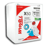 Pano Wiper Wypall X50 pacote 100 Folhas Kimberly Clark