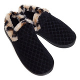 Pantufa Bota De Pele