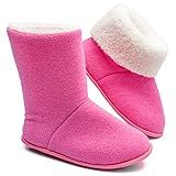 Pantufa Bota Polar Rosa 32 Rosa 