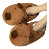 Pantufa Capivara 3d Sola Antiderrapante Infantil Adulto