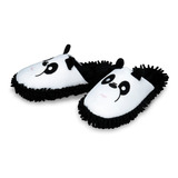 Pantufa Chinelo Mop Panda Importway Adulta