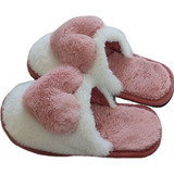 Pantufa Com Solado Antiderrapante Pelúcia Quentinha