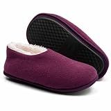 Pantufa Feminina Bordo Com Sola Ante Derrapante 41 42 Bordo