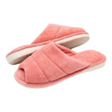 Pantufa Feminina Ortopédica Atoalhada Antiderrapante Puff