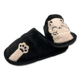Pantufa Gatinho Infantil Preto