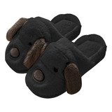 Pantufa Infantil Formato De Cachorro Sola Antiderrapante