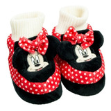 Pantufa Minnie Mouse Infantil Bebê Flat