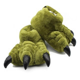 Pantufa Patas Garra Dino T rex Quentinha Pelucia Oficial