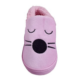Pantufa Sapatinho Foca Infantil Plush Com Malha Polar