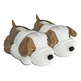 Pantufa Unissex Bulldog Inverno