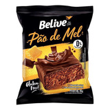 Pao De Mel Belive Sem Gluten 45g 10 Unidades