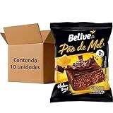 Pão De Mel BELIVE Sem Gluten 45g 10x 