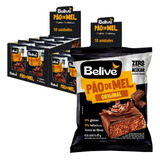 Pão De Mel Belive Zero acucar Lactose E Gluten 45g 20x 