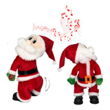 Papai Noel 32cm Musical Dançarino Mexe Bumbum Enfeite Natal