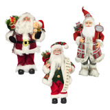 Papai Noel Boneco Decoração Natalina Enfeite De Natal 30cm