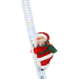 Papai Noel Elétrico Natal Subindo Escada