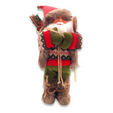 Papai Noel Grande Lenhador Boneco Enfeite Natal 60 Cm Luxo