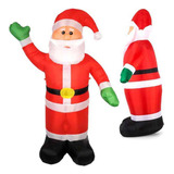 Papai Noel Inflável Grande Para Decoração De Natal Natalino
