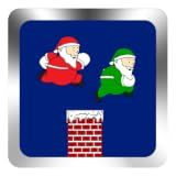 Papai Noel Obstaculos Chamine