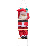 Papai Noel Subindo Escada Gigante Decoração Natalino Natal
