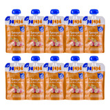 Papapa Kit 10un 1 Sabor Papinha Organica Com Carne 120g