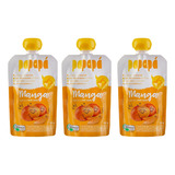 Papapa Kit 3un 1 Sabor Papinha Organica 100g