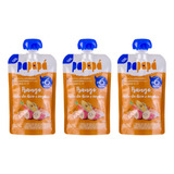 Papapa Kit 3un 1 Sabor Papinha Organica Com Carne 120g