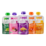 Papapa Kit 5un 5 Sabores Papinha Organica 100g