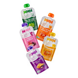 Papapa Kit 5un Sabores Diferentes Papinha Organica 100g